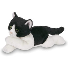 Plush Stuffed Black and White Cat Lil' Domino