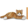 Plush Stuffed Light Brownish Orange Striped Cat Tabby